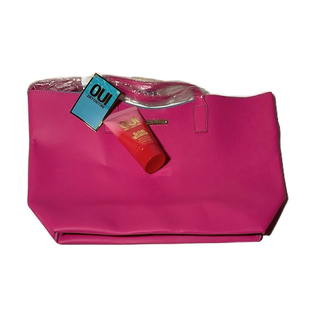 Juicy Couture Oui-Body Creme & “Hot Pink” Bag